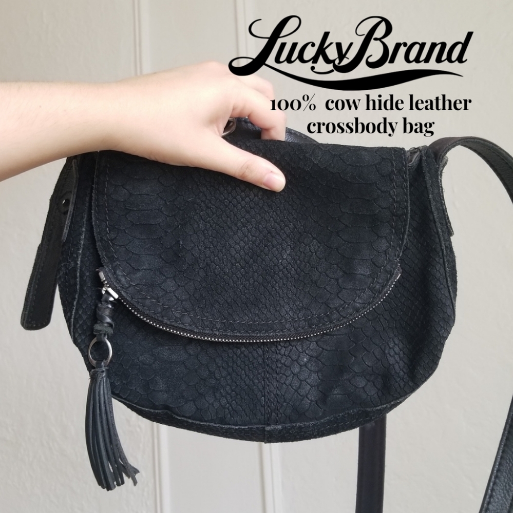 Lucky Brand leather crossbody bag